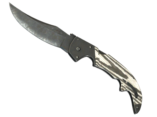 ★ Falchion Knife | Black Laminate (Поношенное)