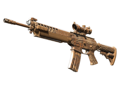 SG 553 | Safari Print (Немного поношенное)