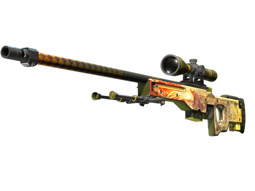 AWP | Dragon Lore (Немного поношенное)