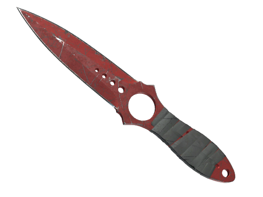 ★ Skeleton Knife | Crimson Web (Закаленное в боях)