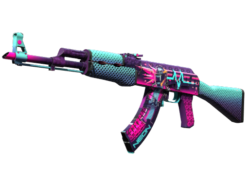 AK-47 | Neon Rider (Немного поношенное)
