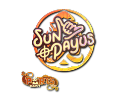 Наклейка | SunPayus (голографическая) | Париж-2023