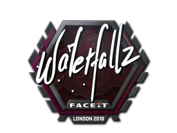 Наклейка | waterfaLLZ | Лондон-2018