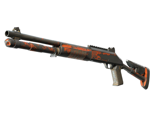 XM1014 | Blaze Orange (Закаленное в боях)