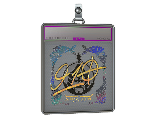 Sticker Slab | 910 (Holo) | Austin 2025