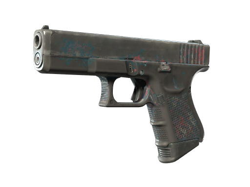 Glock-18 | Teal Graf (Закаленное в боях)