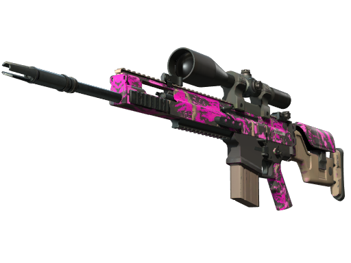 SCAR-20 | Splash Jam (Немного поношенное)