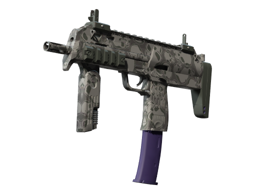 StatTrak™ MP7 | Skulls (Немного поношенное)