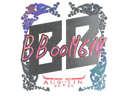 Sticker | Boombl4 (Holo) | Austin 2025