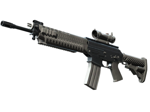 SG 553 | Damascus Steel (Поношенное)