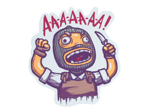 Sticker | Angry T