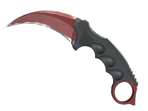 ★ Karambit | Crimson Web (Поношенное)