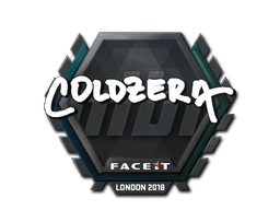Наклейка | coldzera | Лондон-2018
