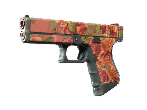 Glock-18 | Coral Bloom (После полевых испытаний)
