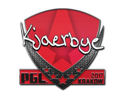 Наклейка | Kjaerbye | Краков-2017