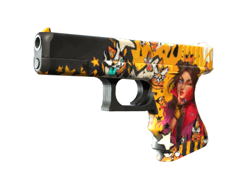 StatTrak™ Glock-18 | Bullet Queen (Немного поношенное)