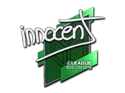 Наклейка | innocent | Бостон-2018
