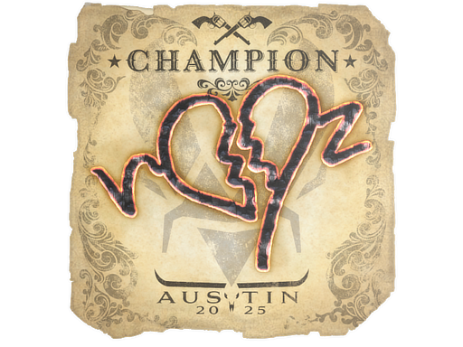 Sticker | ropz (Champion) | Austin 2025