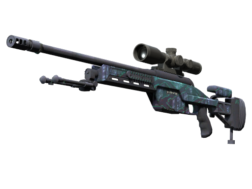 StatTrak™ SSG 08 | Mainframe 001 (Закаленное в боях)