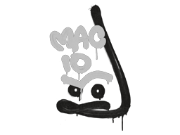 Запечатанный граффити | Отдача: MAC-10 (Акулий белый)
