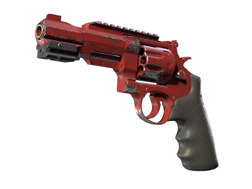 R8 Revolver | Crimson Web (Поношенное)
