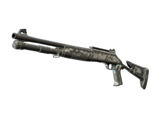 Souvenir XM1014 | Blue Tire (Закаленное в боях)