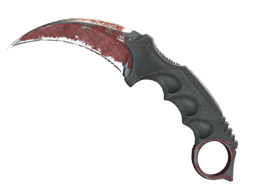 ★ Karambit | Crimson Web (Закаленное в боях)