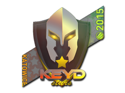 Наклейка | Keyd Stars (голографическая) | Катовице-2015