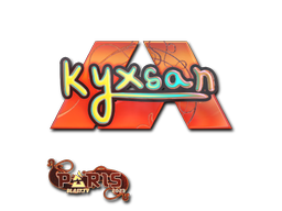 Наклейка | kyxsan (голографическая) | Париж-2023