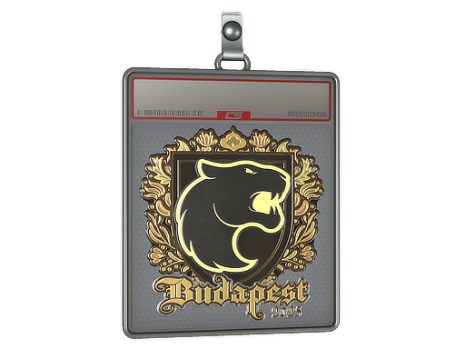 Sticker Slab | FURIA (Gold) | Budapest 2025