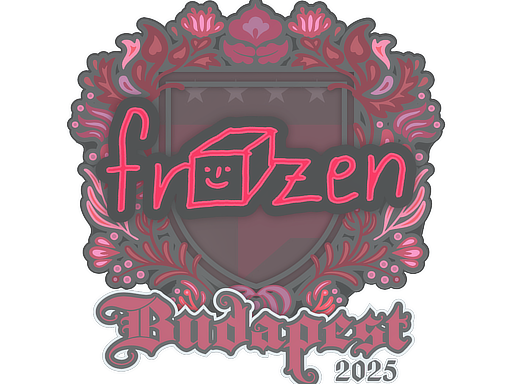 Наклейка | frozen | Будапешт-2025