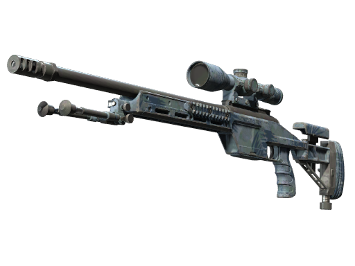 Souvenir SSG 08 | Tropical Storm (После полевых испытаний)