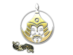 Наклейка | The MongolZ (золотая) | Париж-2023