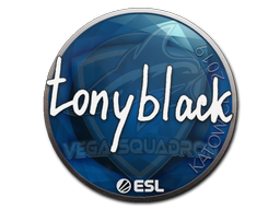 Наклейка | tonyblack | Катовице-2019