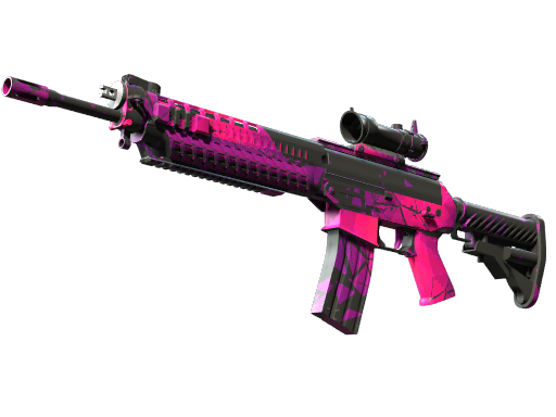 SG 553 | Pulse (Немного поношенное)