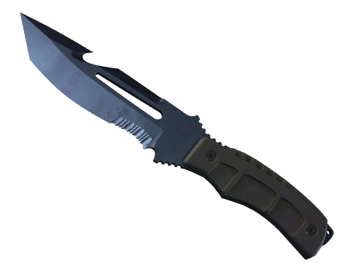 ★ Survival Knife | Blue Steel (Закаленное в боях)