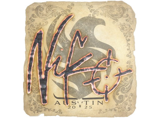 Sticker | NiKo | Austin 2025
