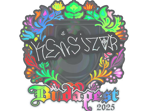 Sticker | kensizor (Holo) | Budapest 2025