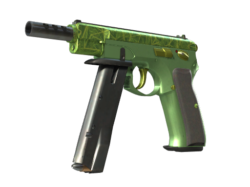 CZ75-Auto | Emerald Quartz (Немного поношенное)