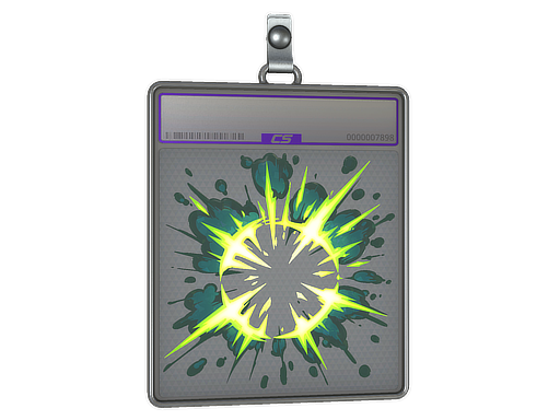 Sticker Slab | Boom Epicenter (Glitter)