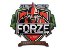 Наклейка | forZe eSports (голографическая) | Берлин-2019