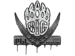 Запечатанный граффити | BIG | Краков-2017