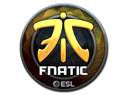 Наклейка | Fnatic (металлическая) | Катовице-2019