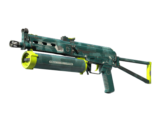 StatTrak™ PP-Bizon | Photic Zone (Поношенное)