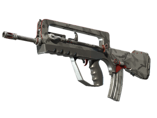FAMAS | Grey Ghost (После полевых испытаний)