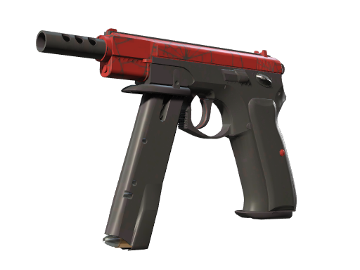 StatTrak™ CZ75-Auto | Crimson Web (Немного поношенное)