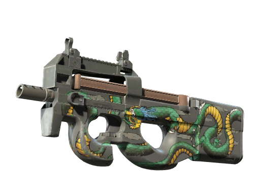 P90 | Emerald Dragon (После полевых испытаний)